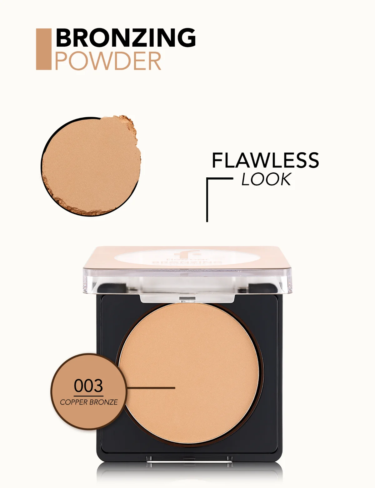 Flormar Bronzing Powder 003 Copper Bronze 4