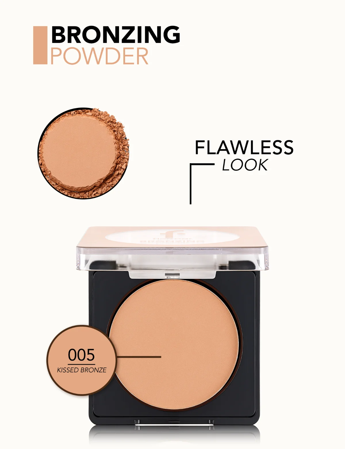 Flormar Bronzing Powder 005 kissed bronze 4