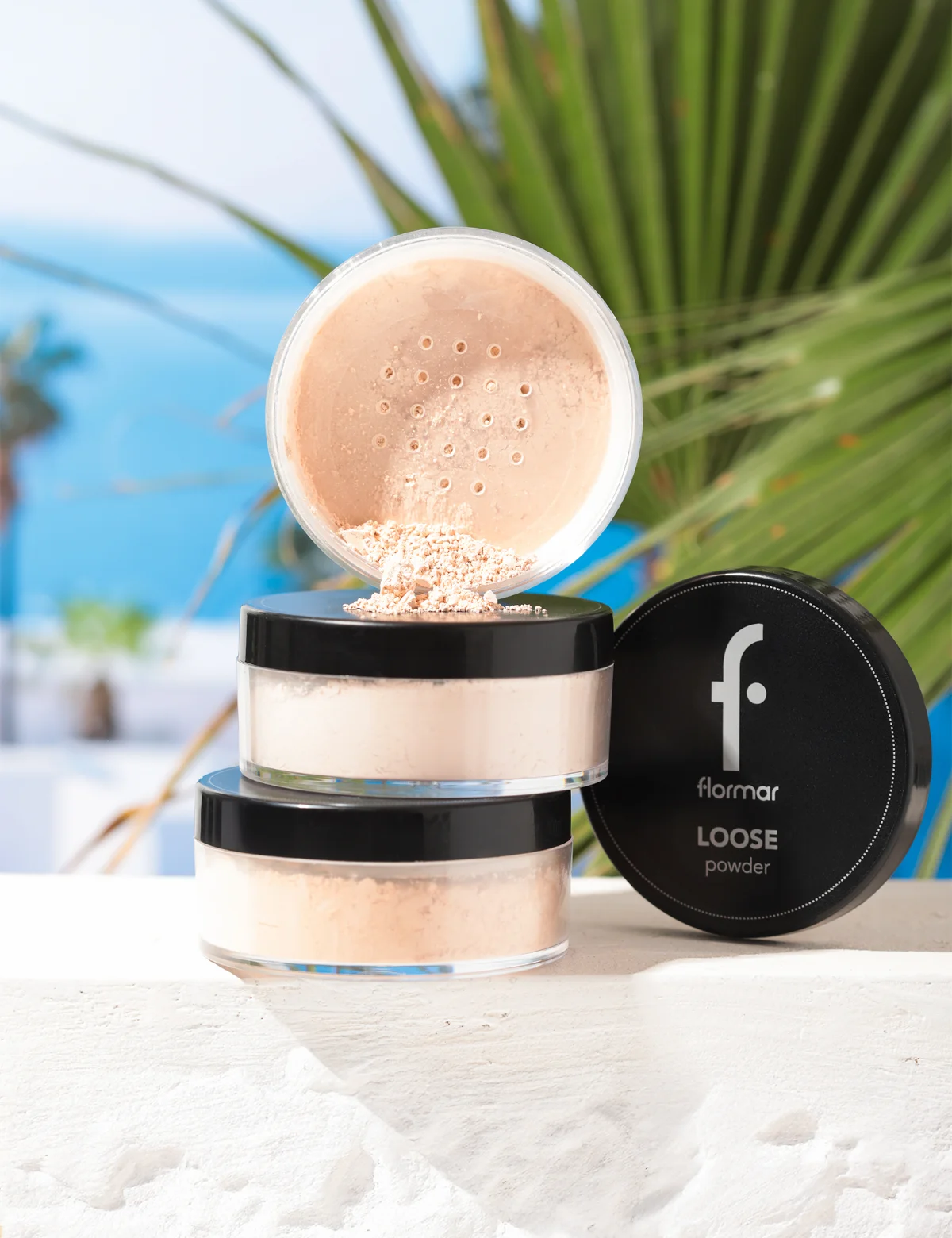 FLORMAR Loose Powder 001 חול חיוור 6