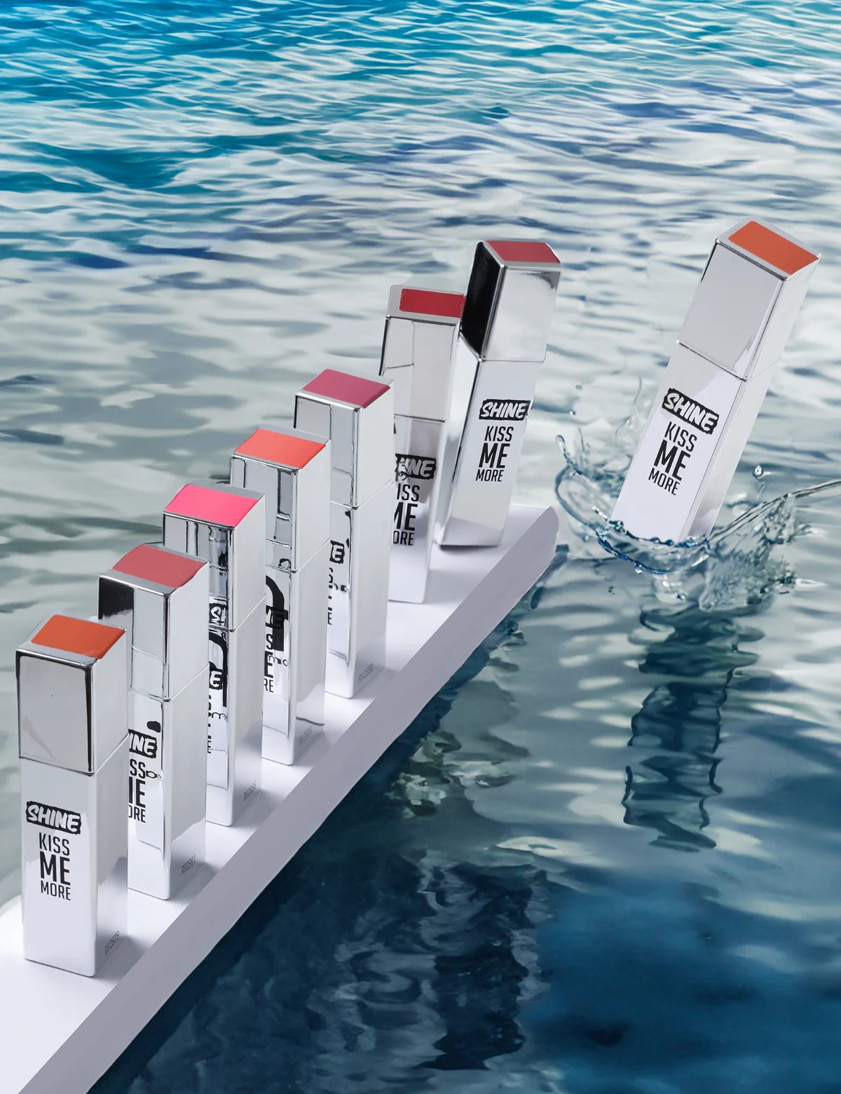 Flormar Shine Kiss Me More Lip Tattoo 01 יום משרד הבית 6