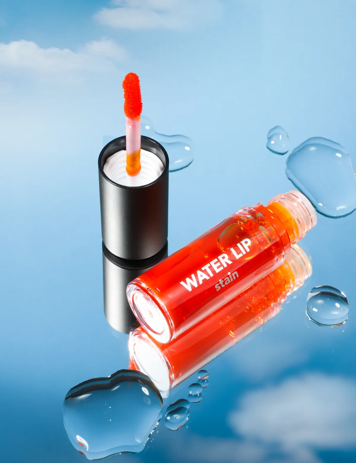 Flormar Water Lip Stain 004 מיץ תפוזים 6