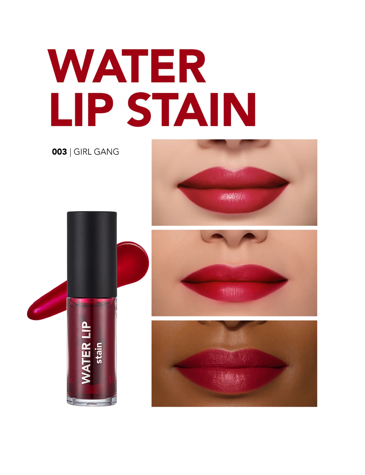 Flormar Water Lip Stain 003 Girl Gang 4