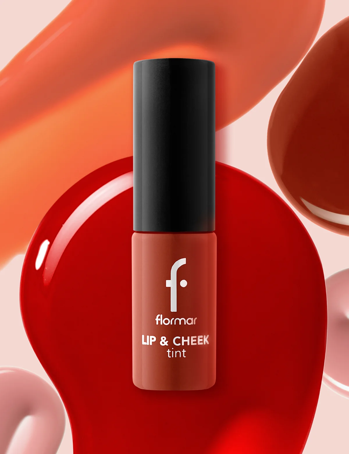 Flormar Lip & Cheek Tint 001 Scarlet Ruby 6