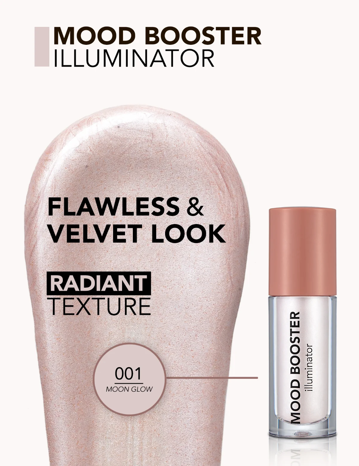 Flormar Mood Booster Illuminator 001 Moon Glow 4