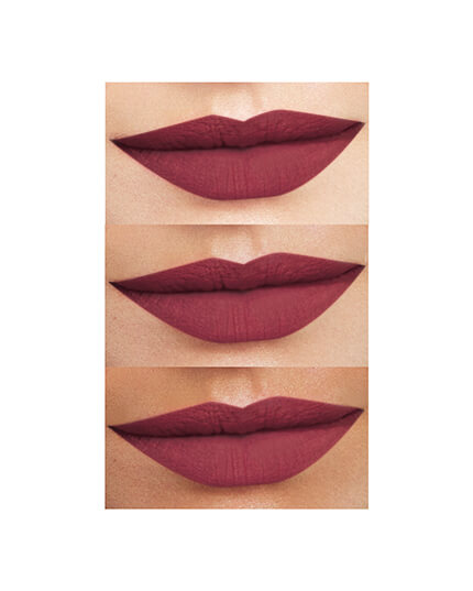 Flormar Silk Matte Liquid Lipstick 008 Dark Violet 3