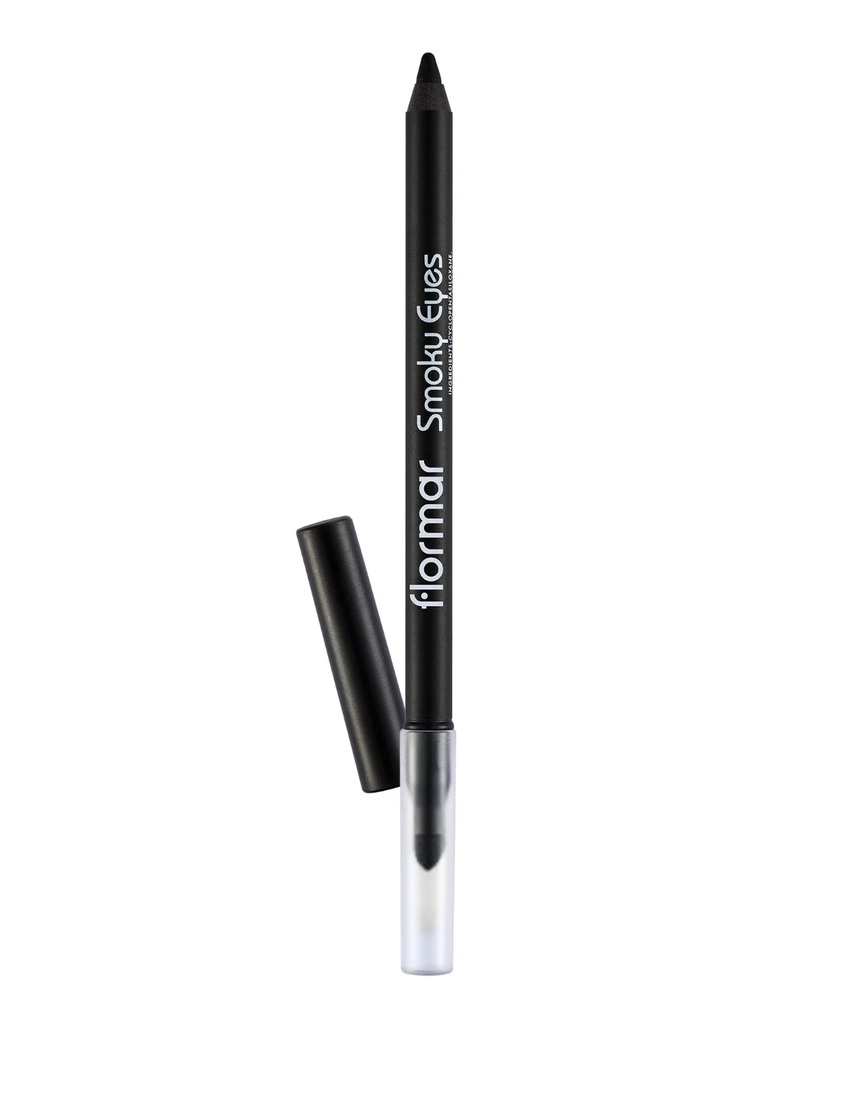 FLORMAR Smoky Eyes עמיד למים אייליינר 001 פחמן שחור