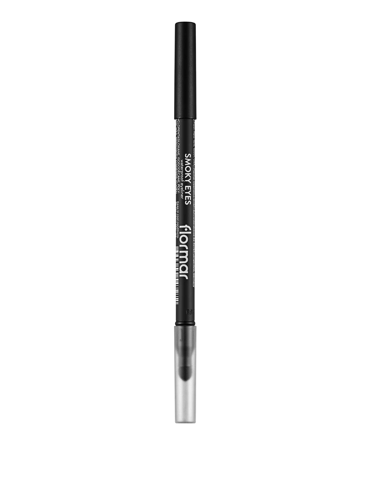 FLORMAR Smoky Eyes עמיד למים אייליינר 001 פחמן שחור 3