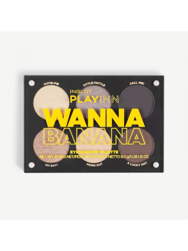 Inglot PLAYINN Wanna Banana Eyeshadow Palet