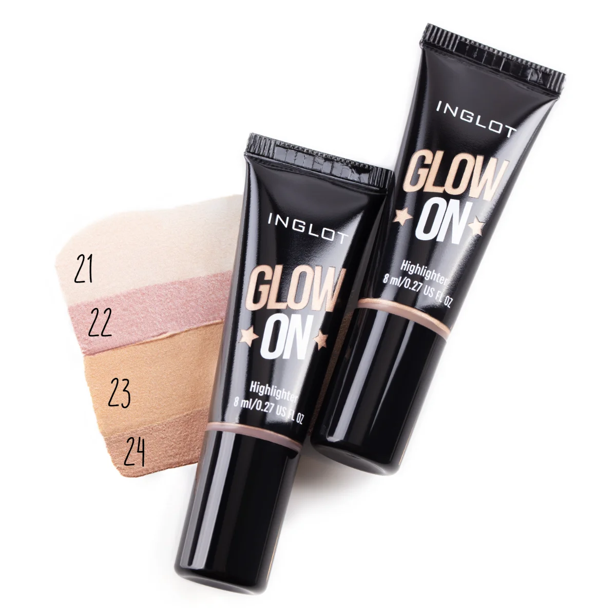 Inglot Glow על Highlighter 24 2