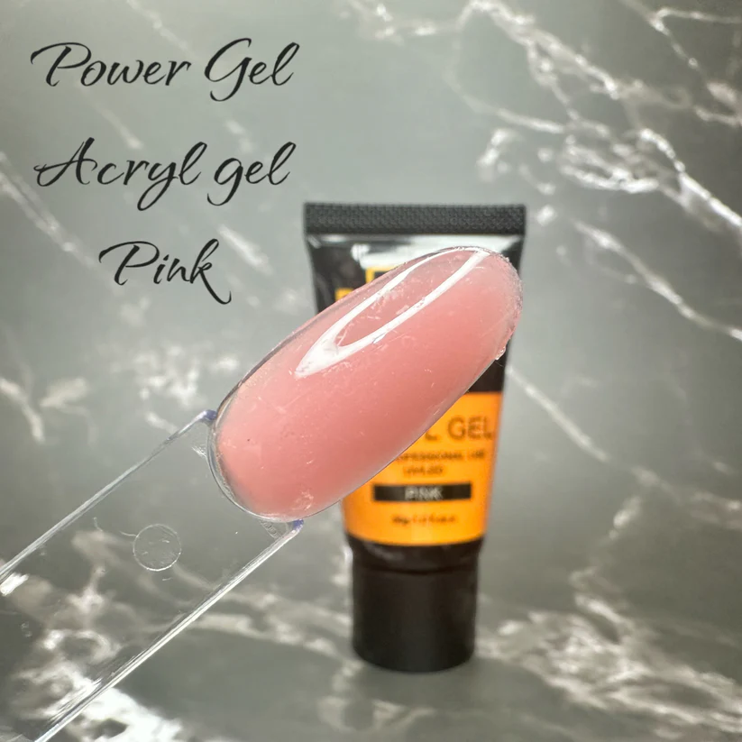 POLY GEL POWER GEL 60G ורוד