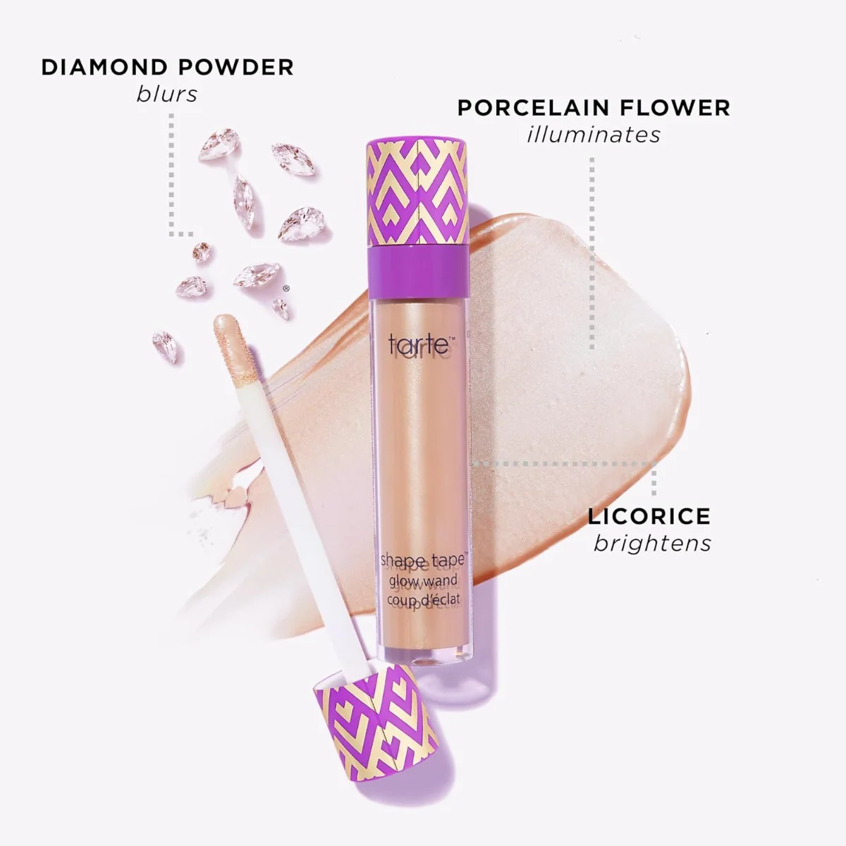 Tarte Shape Tape Glow Wand Contour Concealer Full Aglow BNIB 3