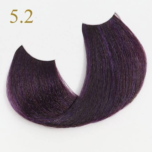 קרם צבע לשיער (Oro Pro) מבית Fanola, סגול, לא. 5.2