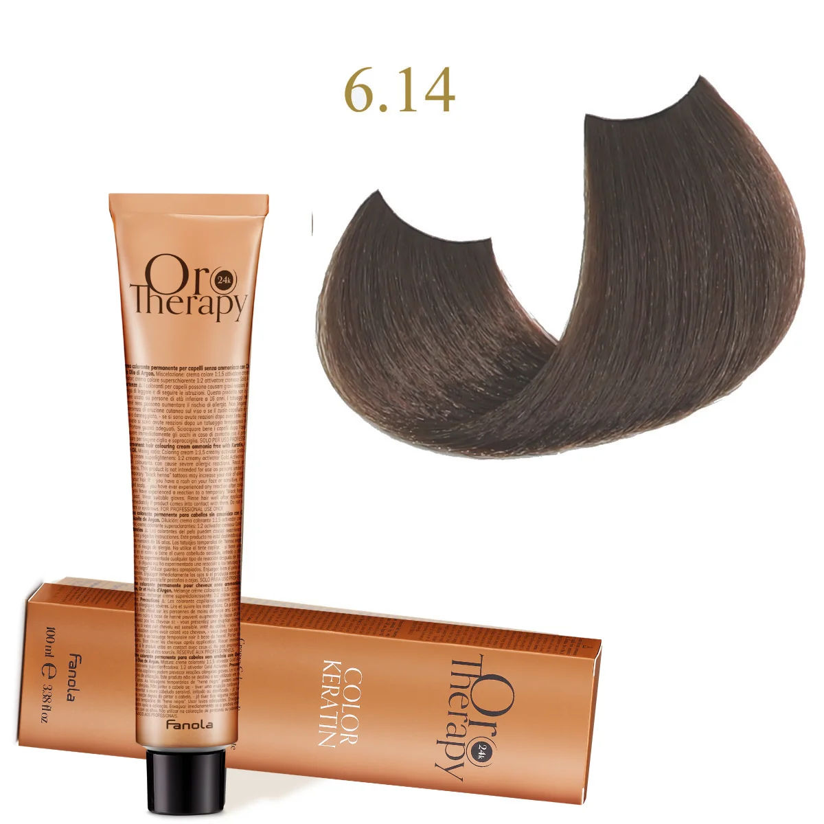 Oro Therapy 100 מ"ל (ללא אמוניה) 6.14 שוקולד מריר