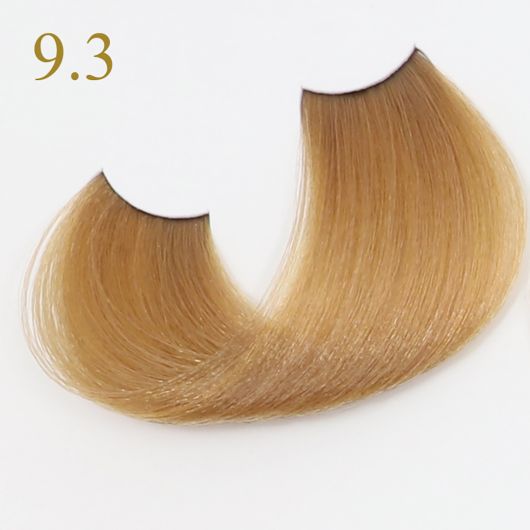 צבע שיער מבית Fanola (Oro Boro), בלונדיני זהוב בהיר מאוד מס' 9.3