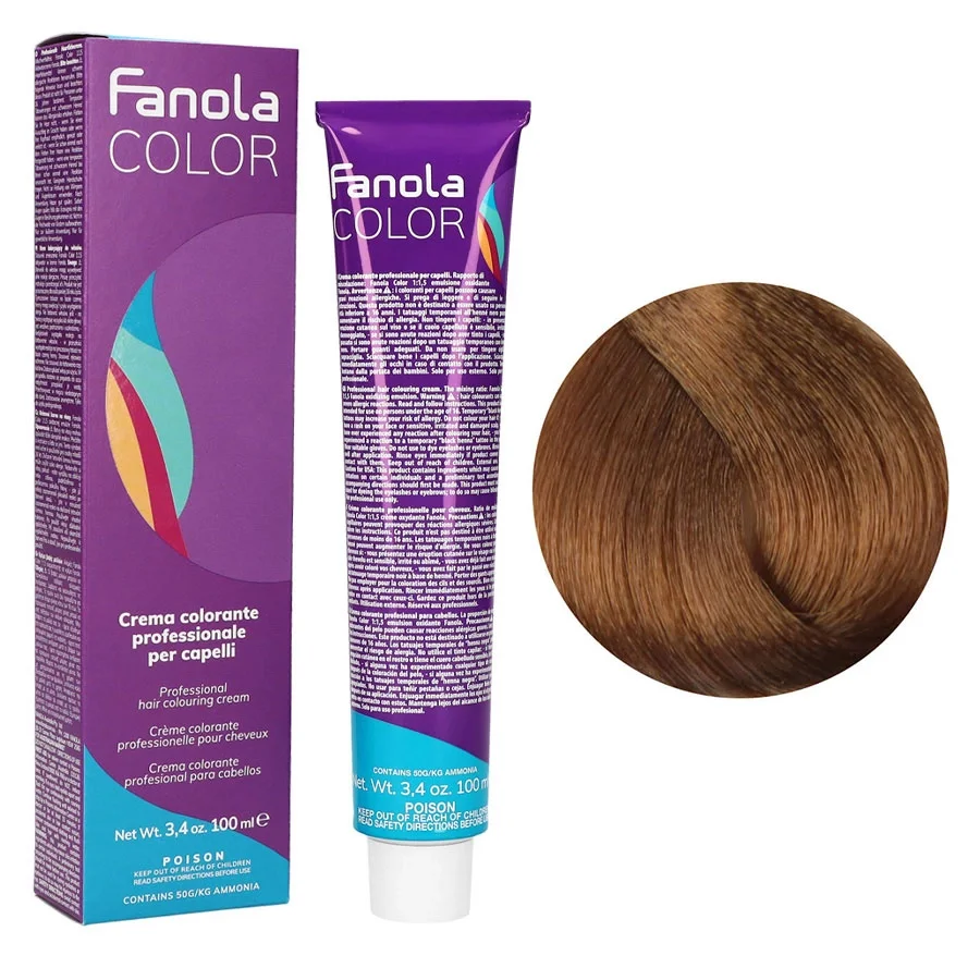 צבע שיער 8.13 בלונד בז' בהיר 100 מ"ל מבית Fanola Color