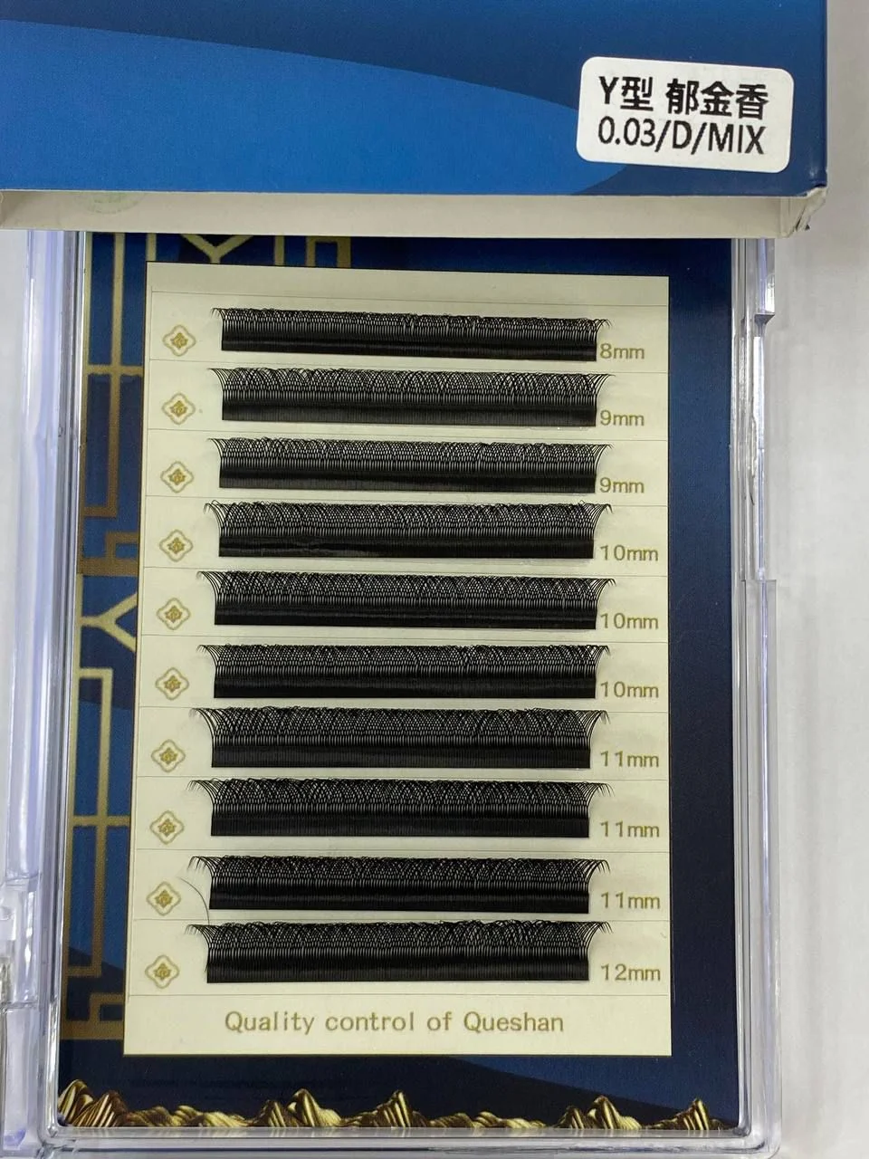 0.03/D/MIX ריסים טבעיים להשתלת שיער