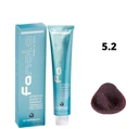 Fanola Crema Color Permanent צבע שיער, ערמון בהיר 5.2, 100 מ"ל
