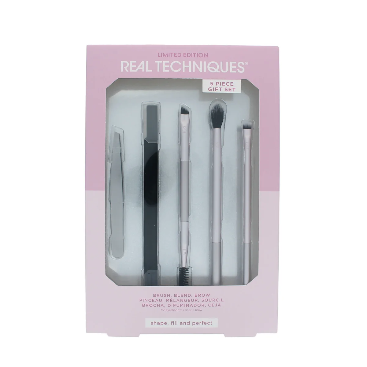 ערכת הבהרת גבות של Real Techniques: צחצחו, ערבבו ועצבו את הגבות
