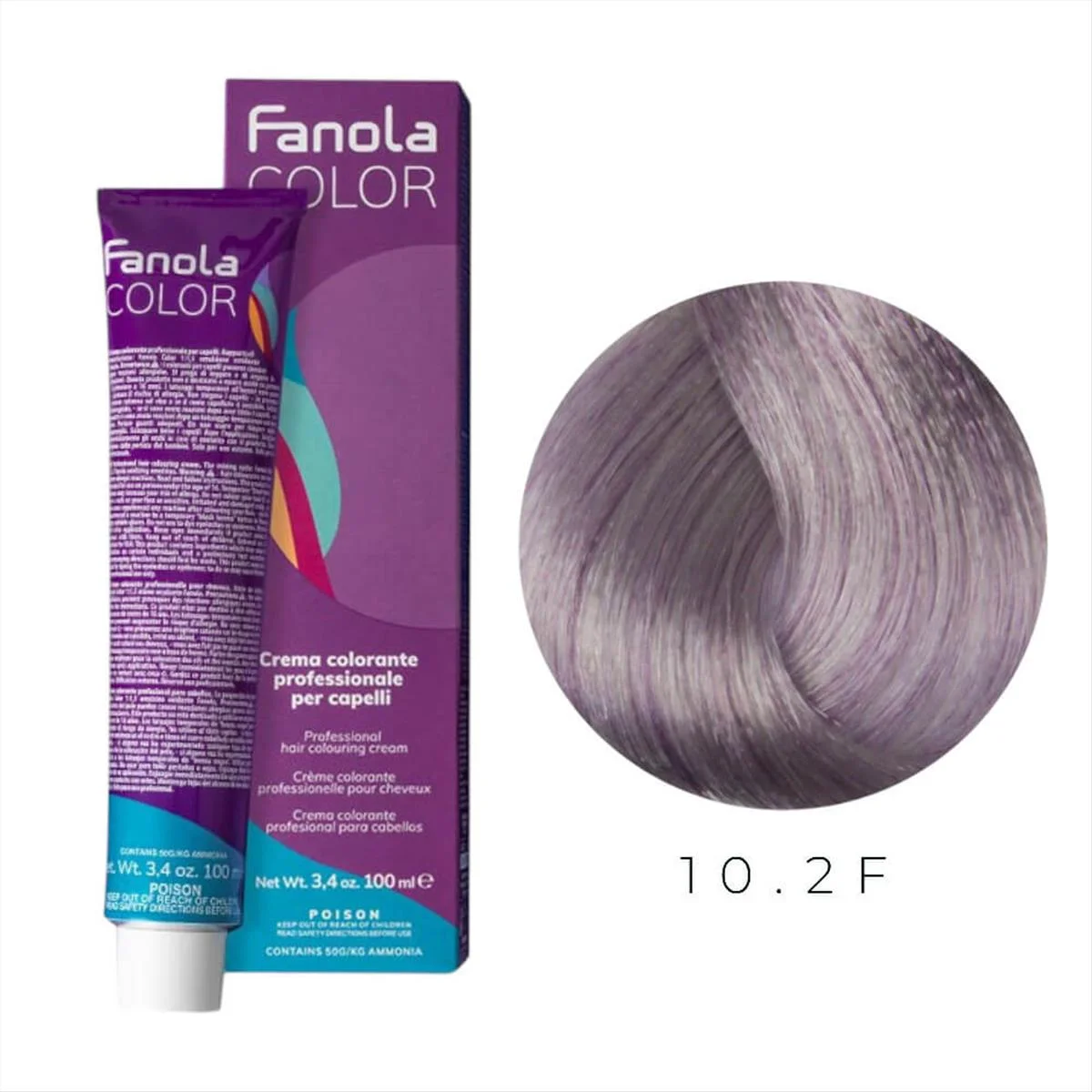 Fanola, 10.2F Platinum Blonde Violet Fantasy, 100 מ"ל