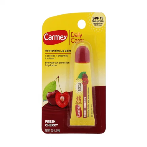 Carmex Lip Balm SPF 15 טעם דובדבן