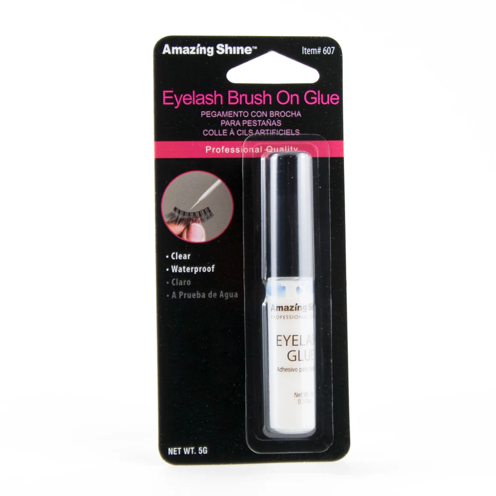 Amazing Shine No. 607 Clear Lash Glue, למרוח עם מברשת