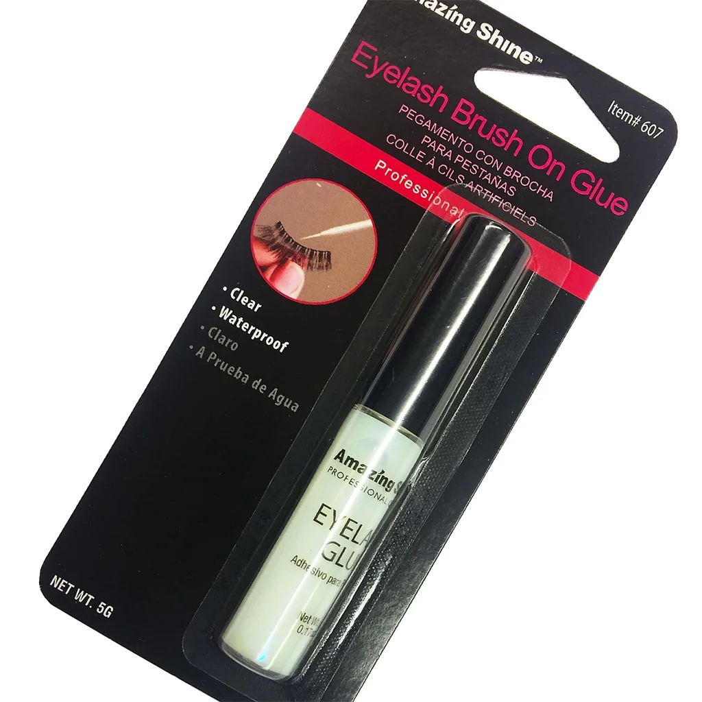 Amazing Shine No. 607 Clear Lash Glue, למרוח עם מברשת 2