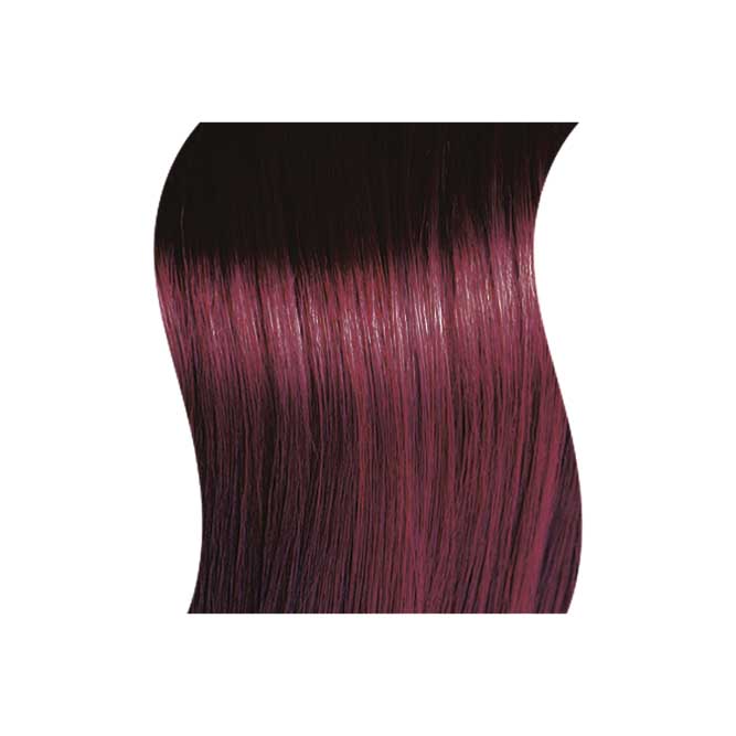Kera קרטין צבע שיער 5.25 בהיר סגול ערמון מהגוני - Keracolor צבע קבוע לשיער 100 מ"ל