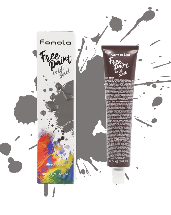 Fanola Free Paint צבע חצי קבוע לשיער, חום 60 מ"ל