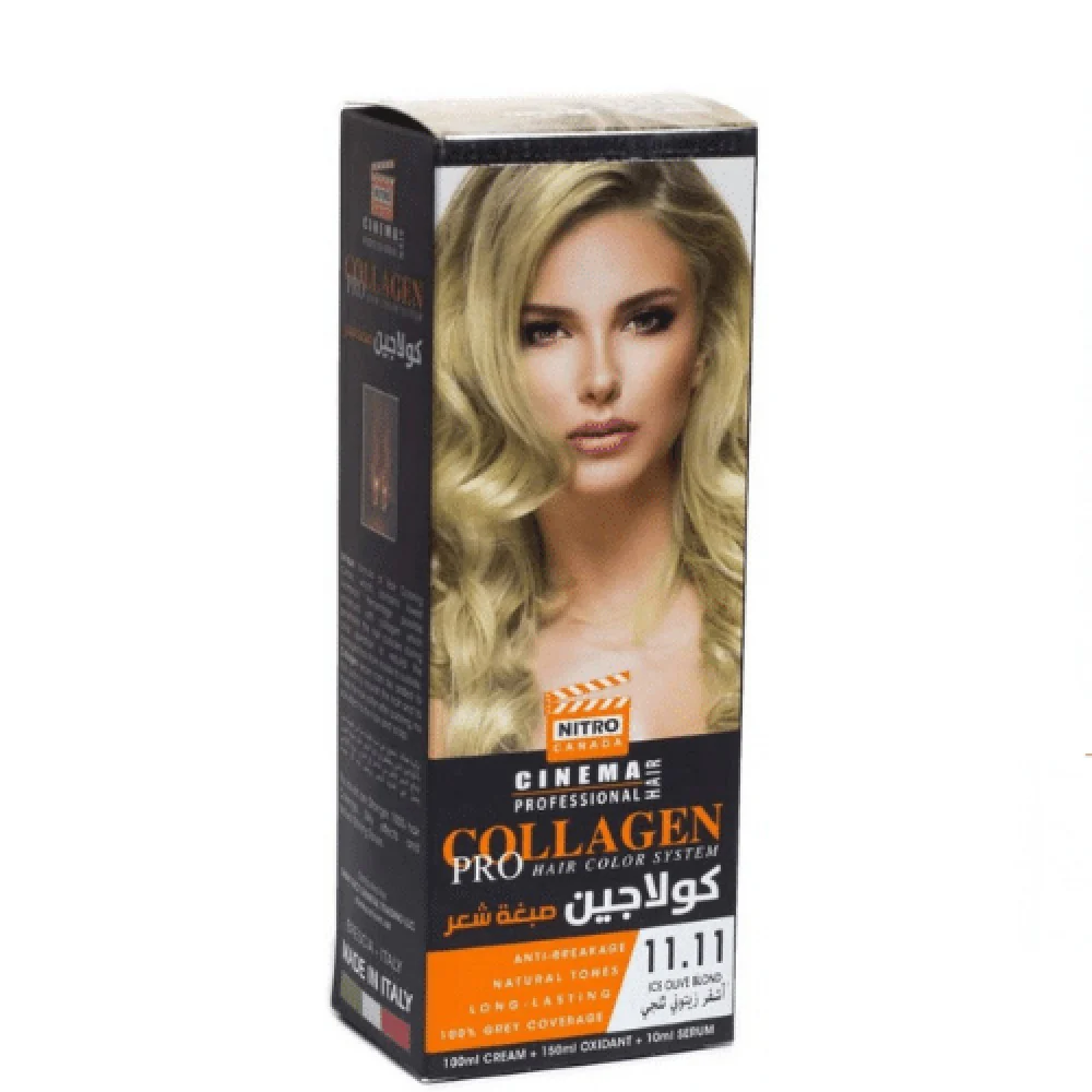 Nitro Canada Cinema Collagen Hair Dye Snow Olive 11.11