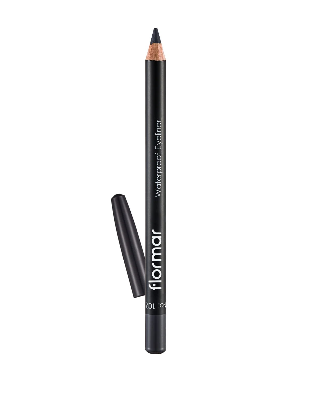 flormar עמיד למים אייליינר 102 Smoky Grey