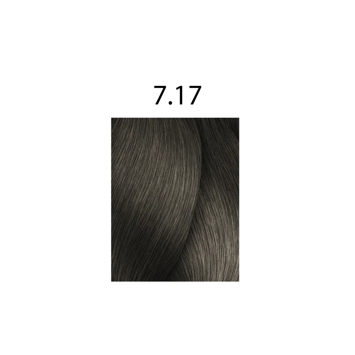 לוריאל פריז מג'ירל כיסוי מגניב צבע שיער קבוע 7.17 בלונד אפר מתכתי - 50 מ"ל
