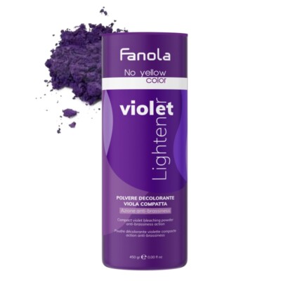 בלנדר Fanola Bleach Powder Violet No Yellow 450 גרם