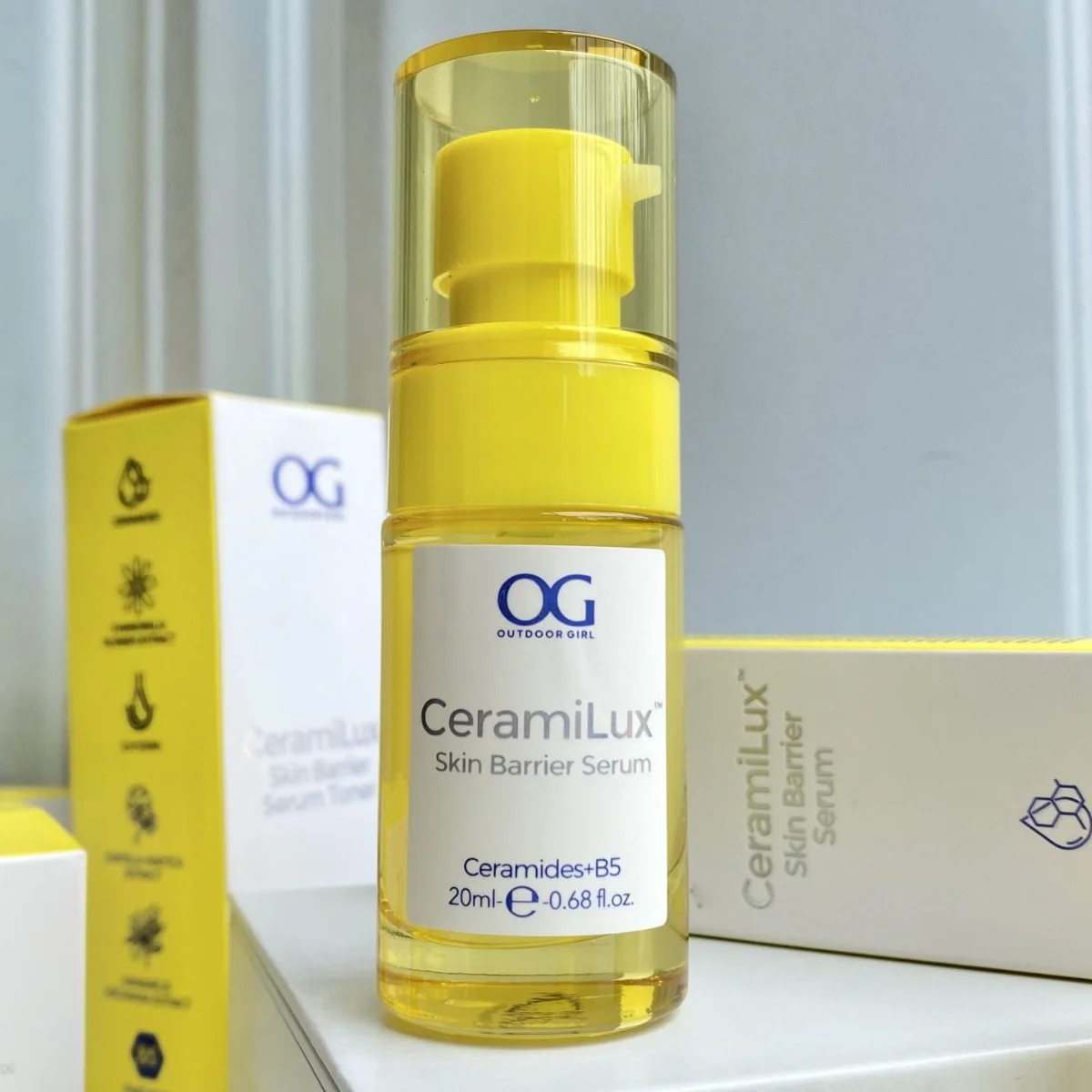 OG - ceramilux סרום להגנה על העור 20 מ"ל 3