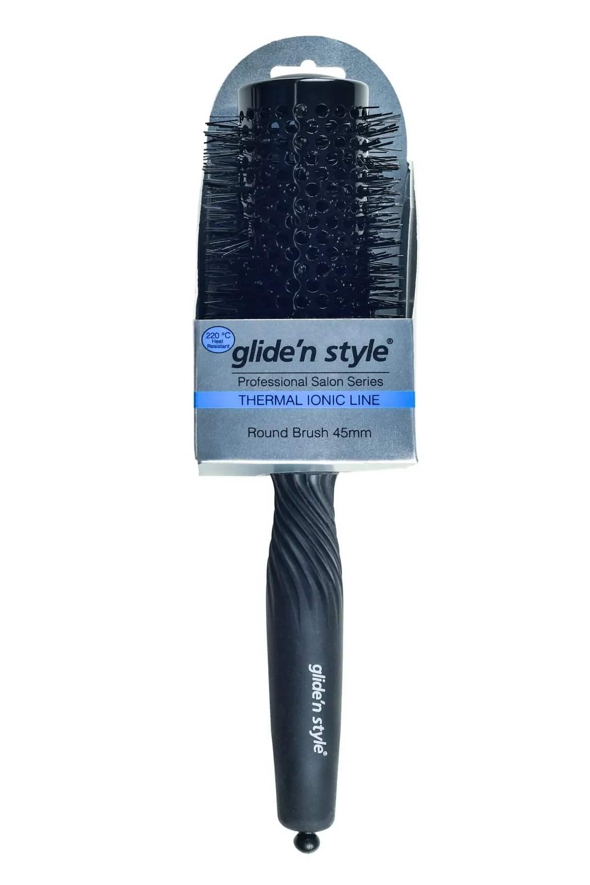 Glide & Style מברשת תרמית מקצועית למייבש שיער, 45 מ"מ