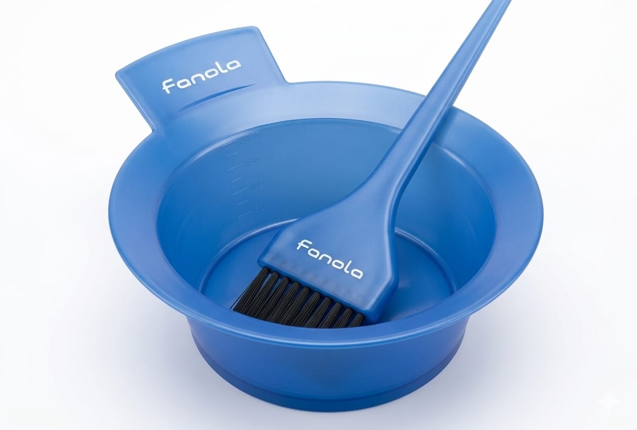 קערת צבע ומברשת של Fanola