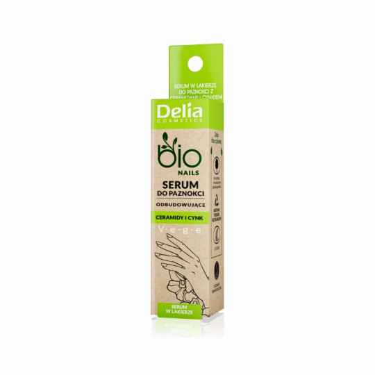Delia Bio Nails סרום לתיקון ציפורניים עם סרמידים ואבץ, 11 מ"ל