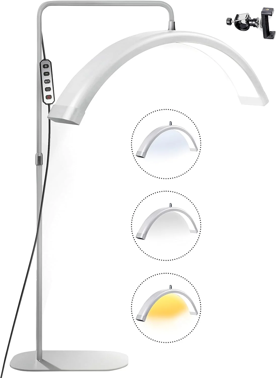 LED MOON LIGHT HD-M8X תאורת חצי ירח 10