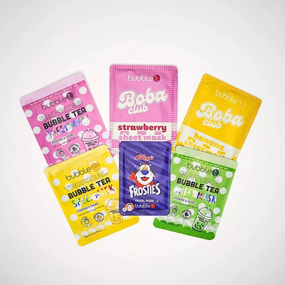 לוח שנה לטיפוח מסכות של Bubble Tea ל-12 ימים 3