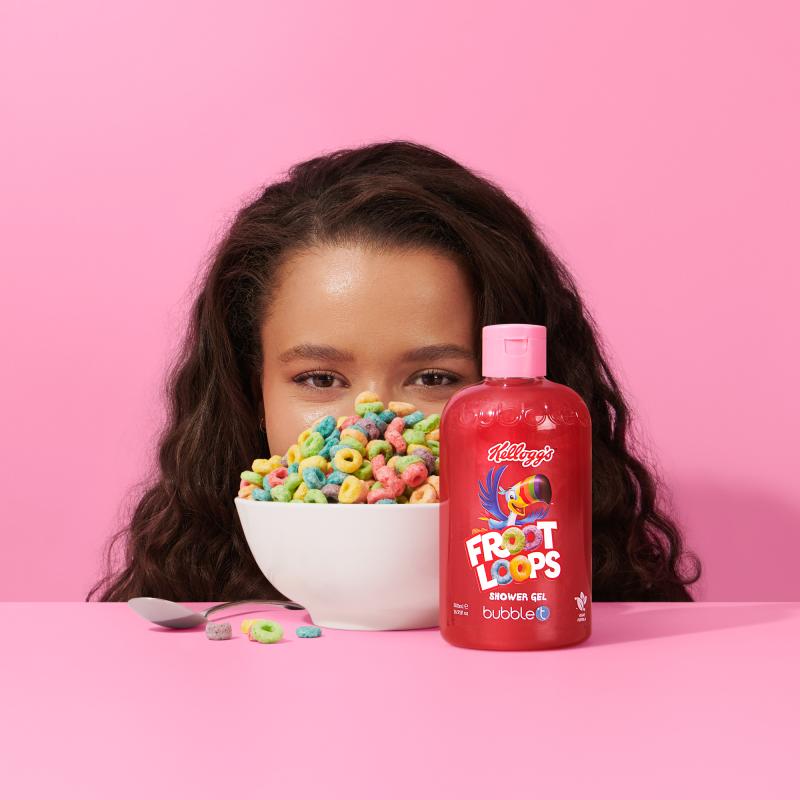 Kellogg's Bubble Tea Fruit Loops ג'ל רחצה, 500 מ"ל 2