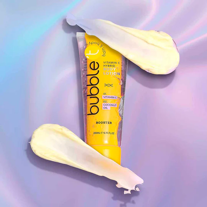 תחליב גוף היברידי של Bubble Tea עם ויטמין C 200 מ"ל 2