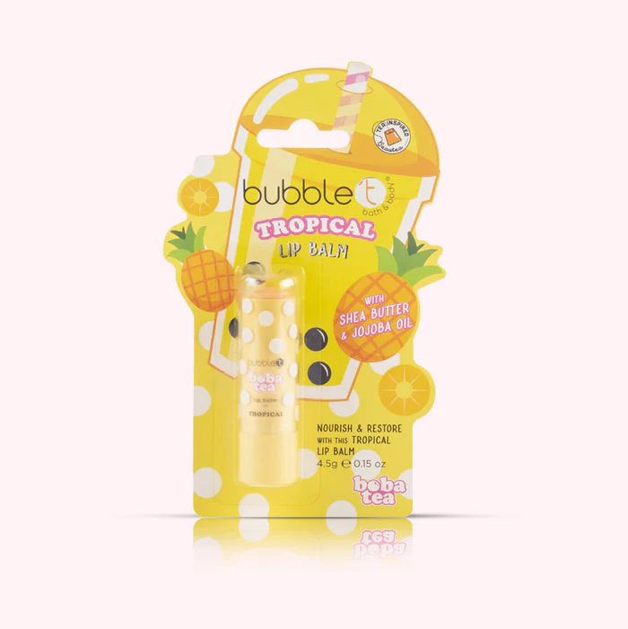 Bubble Tea Lip Balm בניחוח טרופי 5
