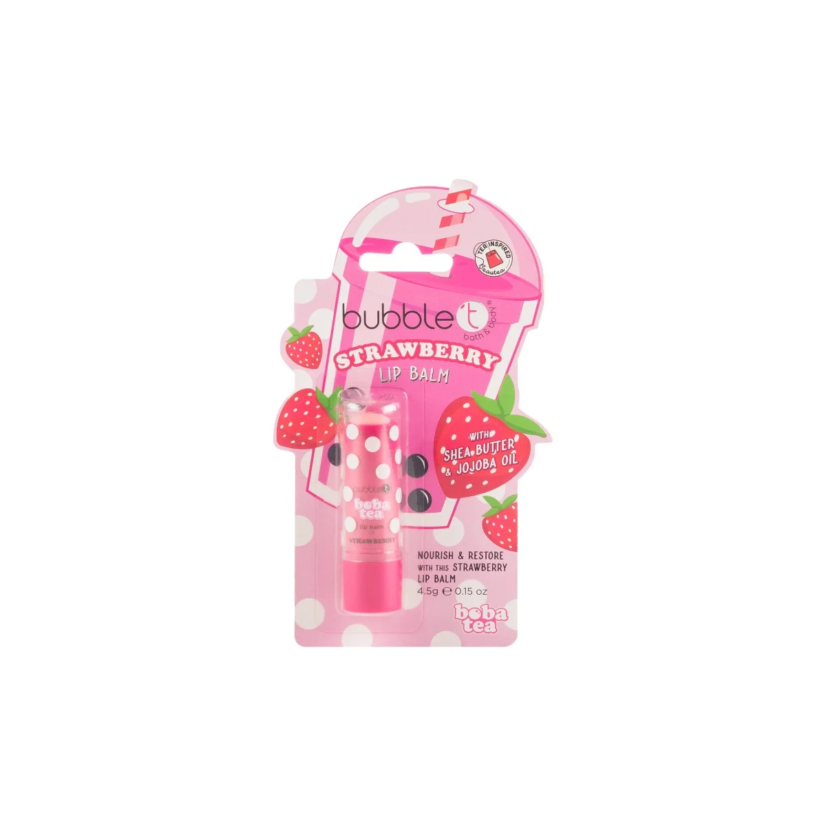 Bubble Tea Raspberry Lip Balm