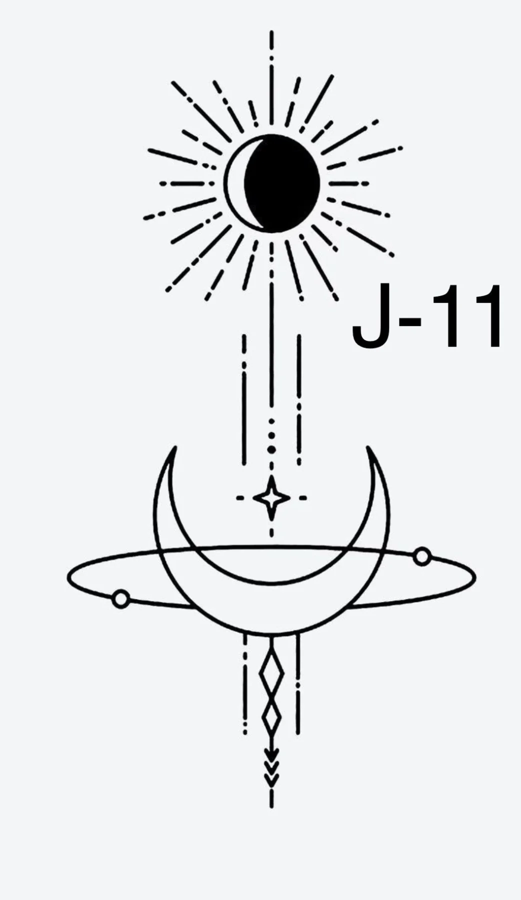 קעקוע J-11