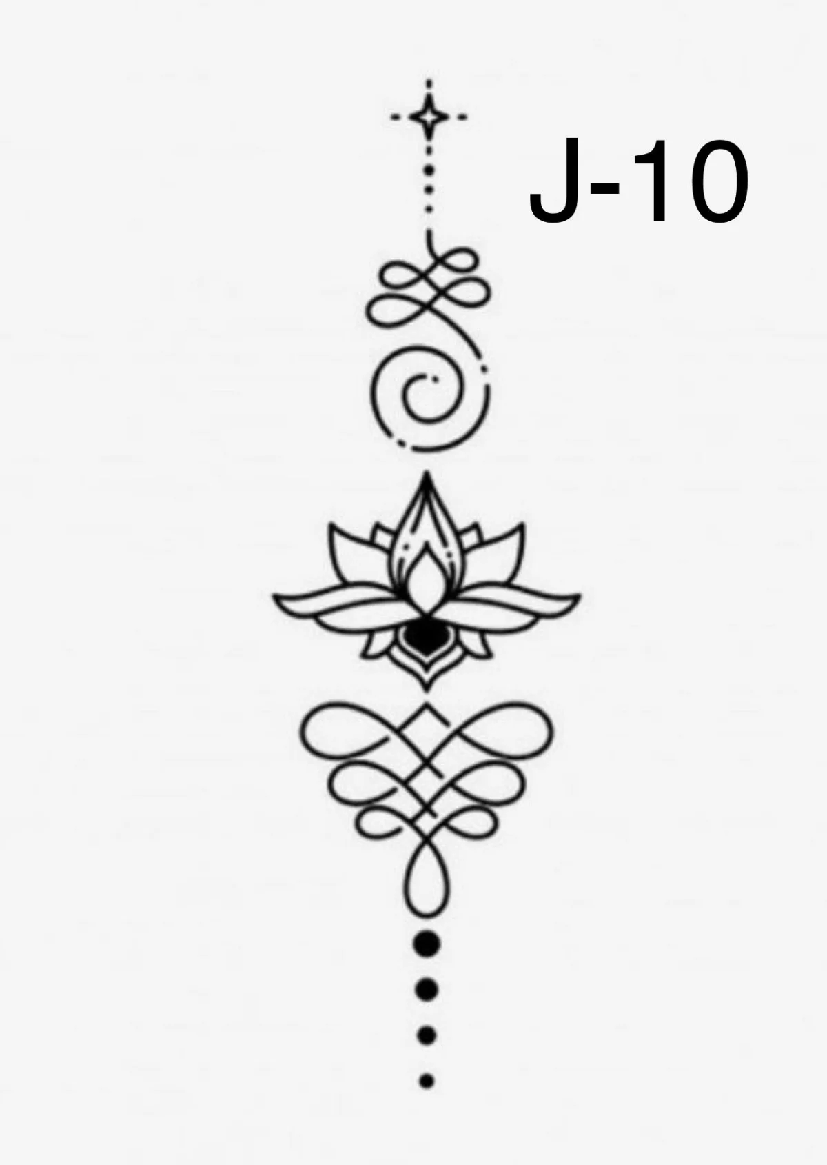 קעקוע J-10