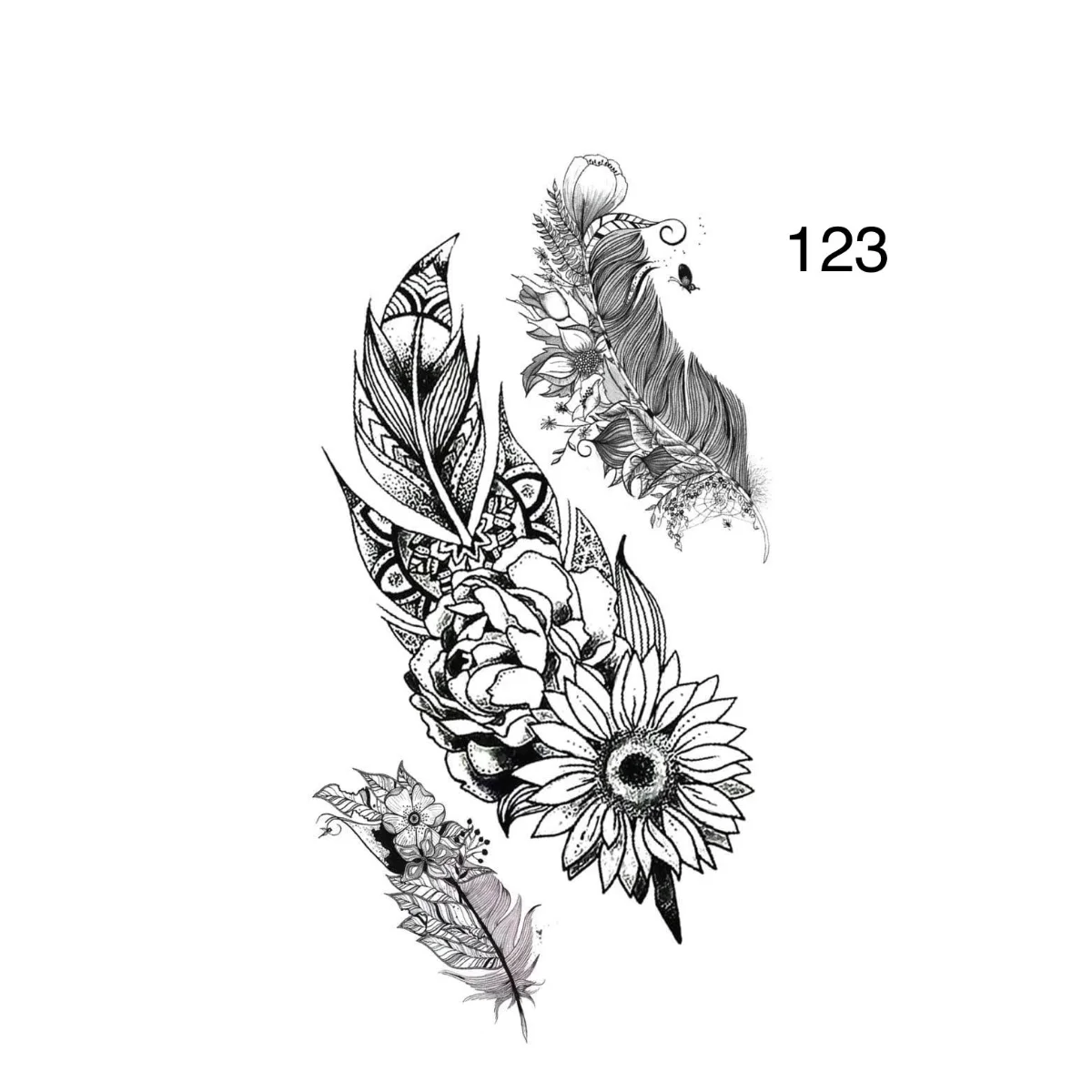 קעקוע 123