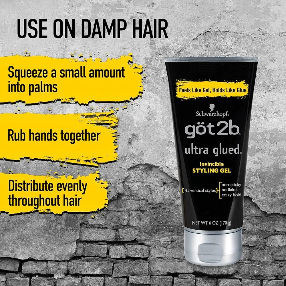 Got2B Ultra Glued Invincible Styling Gel 35 גרם 2