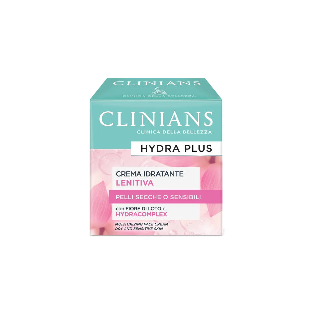Cleanians Hydra Plus קרם פנים לעור יבש ורגיש, 50 מ"ל