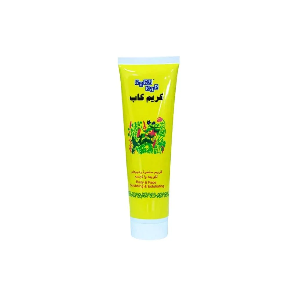 Cream Cap קרם קרצוף והלבנה לפנים ולגוף 150 מ"ל