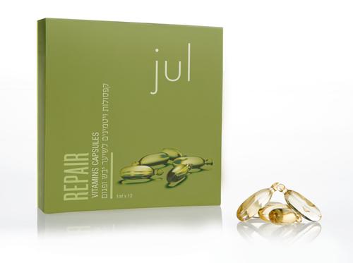 כמוסות ויטמין לשיער יבש ופגום jul jul