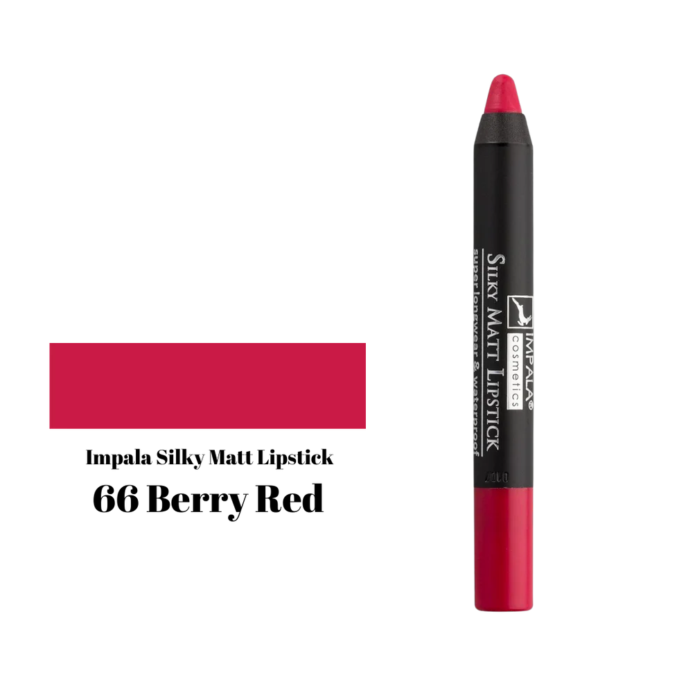 Impala Silky Matte Lipstick מס' 66 - עמיד לאורך זמן ועמיד למים